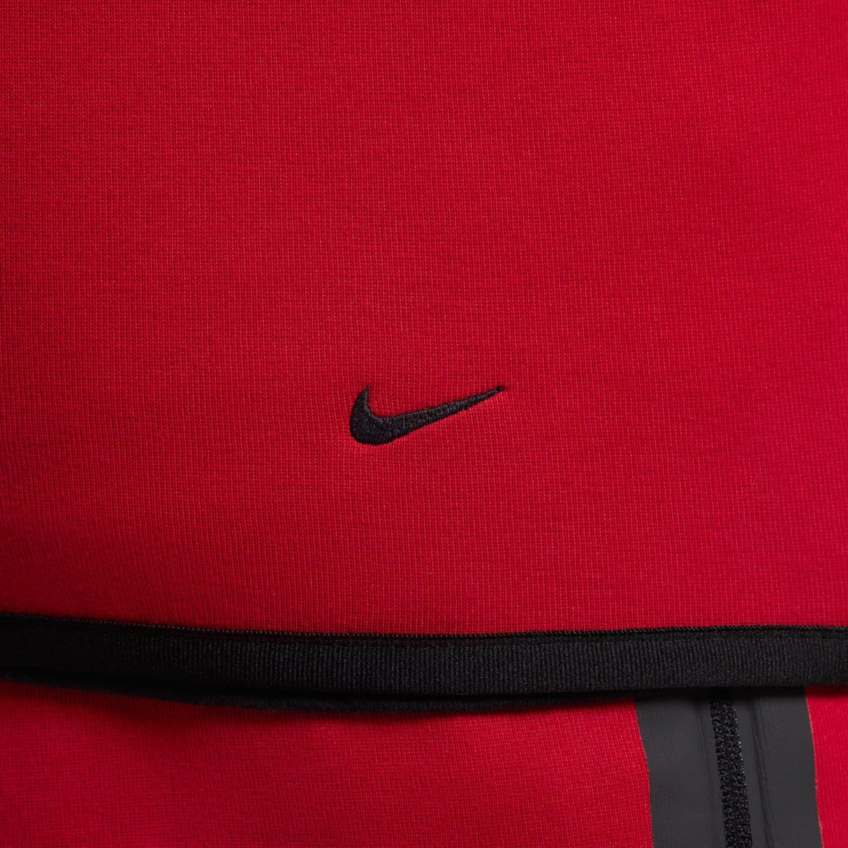 Nike Tech Sudadera con Capucha Windrunner con Cremallera Completa - Hombre, Gym Red/Black, HV0949-687, XS