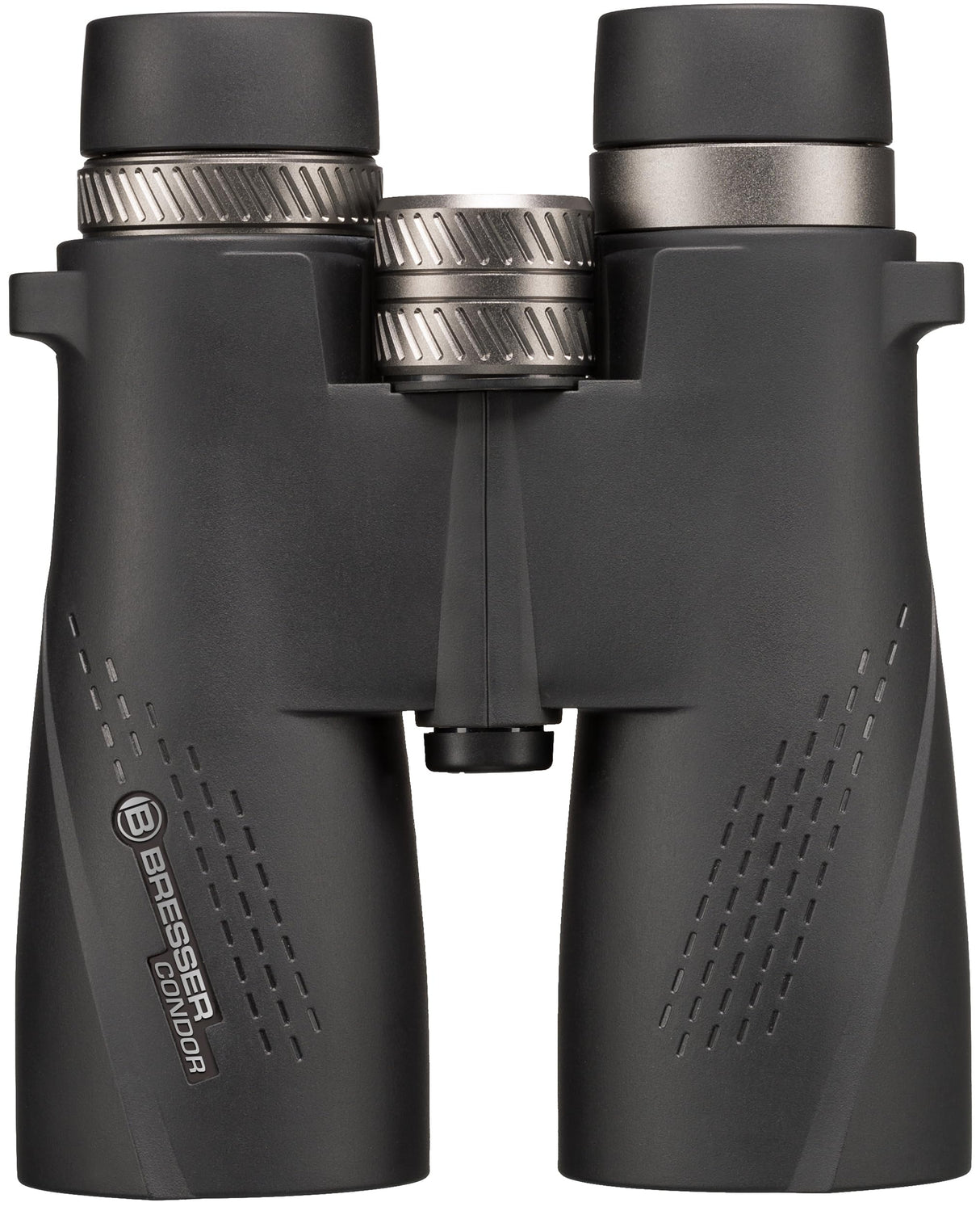 Bresser 1821051 Condor Techo – Prismáticos 10 x 50 Impermeable con Relleno de nitrógeno y UR de Recubrimiento Multicapa Negro
