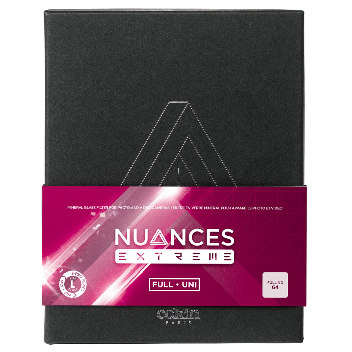 COKIN NUANCES Gris Neutro Extremo ND64-6 f-Stops - Cristal Mineral Resistente - L (Serie Z-Pro) 100mm