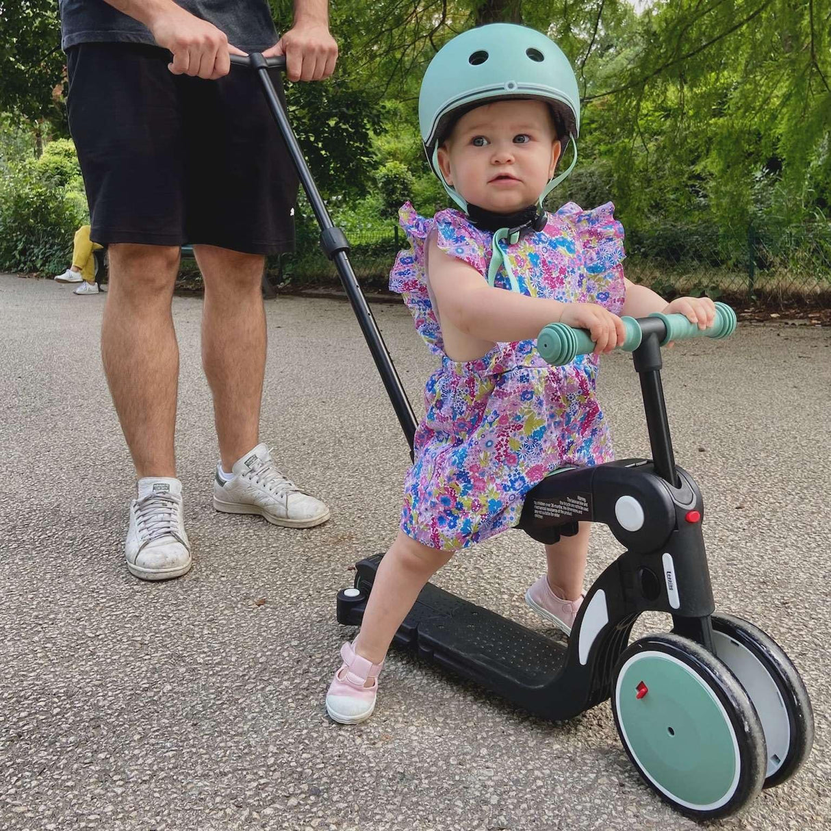 Looping SCOOTIZZ Triciclos evolutivos para Niños 5 en 1 / Triciclos Bebes/Bicicleta Bebé (Verde)