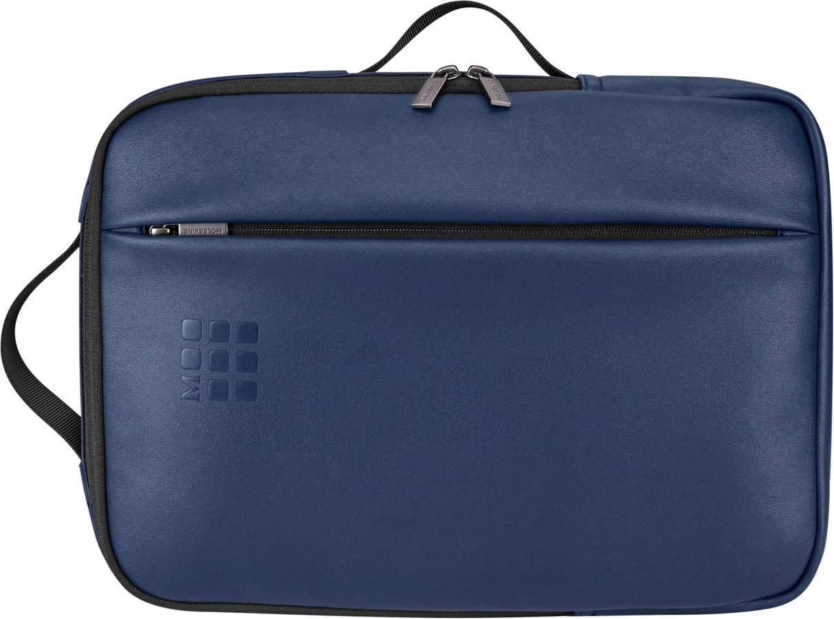 Moleskine Bolso para Dispositivos Profesionale,s Colección Classic, Mochila Profesional Compatible ConTablet, iPad, Laptop hasta 13 Pulgadas, 27 x 37 x 6.5 cm, Color Azul Zafiro
