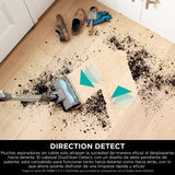 Shark PowerDetect Clean&Empty Aspiradora sin cable, DuoClean Detect, limpieza inversa, base de autovaciado de 2 l, Anti-Hair Wrap Plus, autonomía de 70 min,cepillos multisuperficie, gris, IP3251AMZEUT
