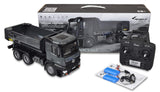 Amewi Mercedes Benz Camión Kipper Pro Metal V2 vehículo con Licencia teledirigido RTR 2 batería Adicional Gris