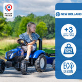 Falquet & CIE – 3090B – Tractor New Holland T8 + Remolque