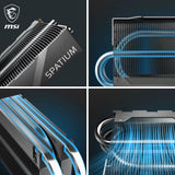 MSI SSD SPATIUM M570 Pro PCIe 5.0 NVMe M.2 2TB FROZR