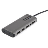 StarTech.com Adaptador Multipuertos USB-C - Docking Station USB Tipo C a HDMI o Mini DisplayPort 4K60 - Replicador de Puertos USBC PD 100W - Hub USB 4 Puertos - Red - con Cable de 30cm (DKT31CMDPHPD)