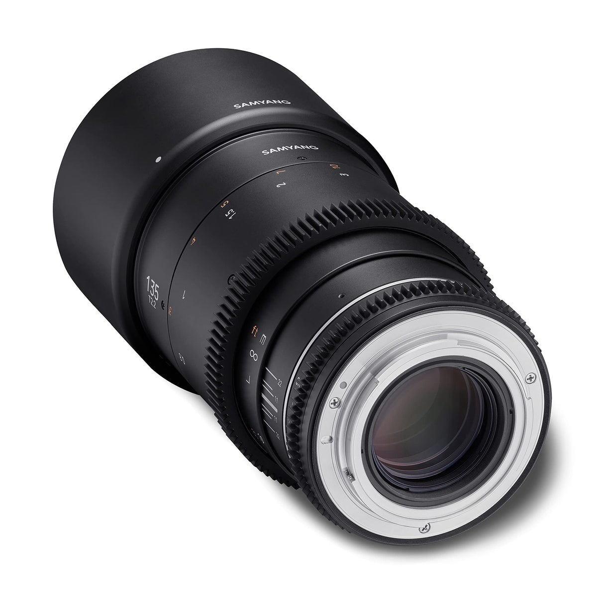 Samyang MF 135 mm T2,2 VDSLR MK2 MFT – Teleobjetivo de Video Cine Distancia Focal Fija para Micro Cuatro Tercios, Enfoque Manual para Panasonic DC-GH5s DC-GH5 II BGH1 Olympus OM-D E-M1 Mark III