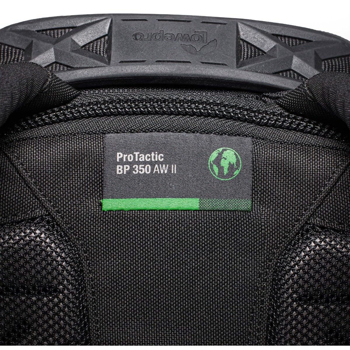 Lowepro ProTactic 350 AW II versión previa,Mochila Modular con Tejidos Reciclados para Macbook, Portátil hasta 13 pulg., para Cámara Profesional, CSC y Drones, LP37176-GRL, Negro