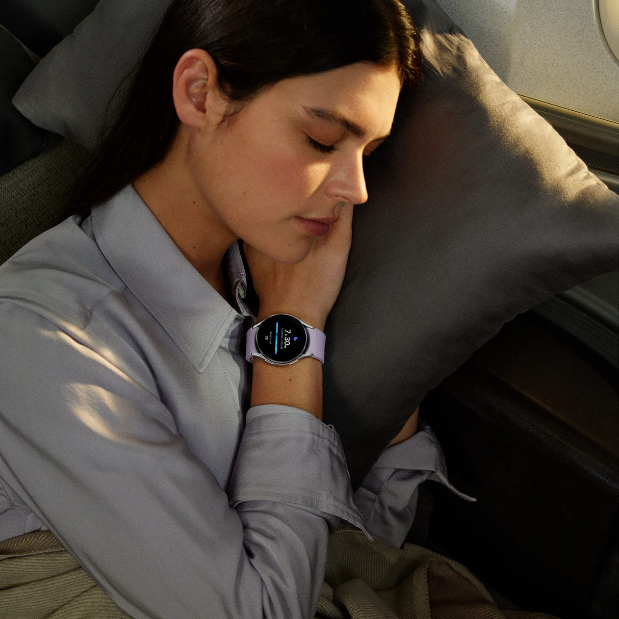 Samsung Reloj Inteligente Galaxy Watch5, monitoreo de Salud, rastreador de Fitness, batería de Larga duración, Bluetooth, 44 mm, Grafito, 3 años de garantía
