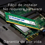 Integral 4-Pack 8GB DDR4 RAM 3200MHz DIMM Módulo de Memoria para PC de Escritorio