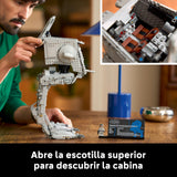 LEGO Star Wars 75417 Caminante AT-ST - Kit de Maquetas para Adultos - Figura Articulada de la Colección UCS con Minifigura y Placa Informativa - Regalo para Hombres y Mujeres Fans