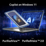 Acer Swift Go 14 SFG14-73 - Ordenador Portátil 14" 2.8K OLED (Intel Core Ultra 7 Processor 155U, 16GB RAM, 512GB SSD, Windows 11 Home) Plata - Teclado QWERTY Español