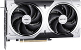 MSI GeForce RTX 5060 Ti 8G Ventus 2X OC Plus Tarjeta gráfica, RTX 5060 Ti, 8 GB GDDR7 (28 Gbps/128 bits), PCIe 5.0 - Diseño térmico de Doble Ventilador (2 x Ventilador STORMFORCE) - HDMI 2.1b