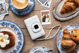 instax - Mini LiPlay, Cámara instantánea híbrida. Cámara e Impresora para Smartphones. Color Misty White