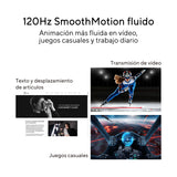 ASUS VA279QG Monitor Eye Care Gaming de 27 Pulgadas, IPS, Full HD, 99% sRGB, sin Marcos, 120 Hz, Adaptive Syn, 1 ms, HDMI, DisplayPort, VGA, luz Azul Baja, antiparpadeo, Montaje en Pared