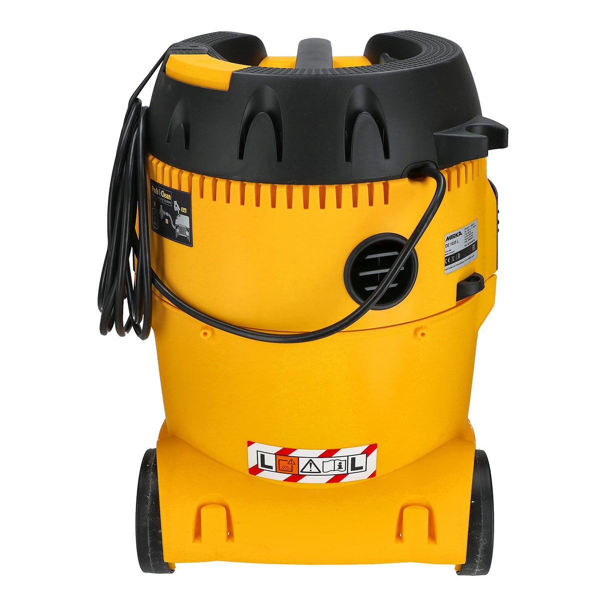 Mirka Aspirador Industrial en seco y húmedo 25 litros/Manguera de aspiración / 1000 W de Potencia/Incluye Adaptador para lijadoras Juego de boquillas