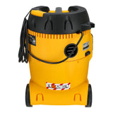Mirka Aspirador Industrial en seco y húmedo 25 litros/Manguera de aspiración / 1000 W de Potencia/Incluye Adaptador para lijadoras Juego de boquillas