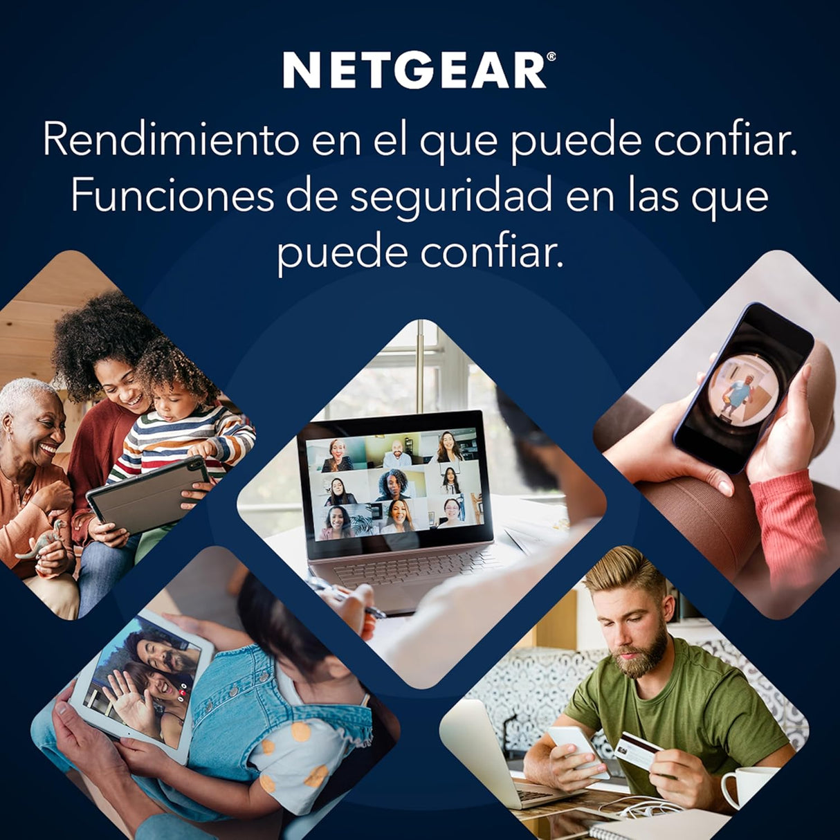 NETGEAR Nighthawk WiFi Router 7 Router | Tri-Band | Security Features, BE18000 Wireless Speed | 10 Gig Internet Port - Covers up to 250 m², 150 Devices (RS600)