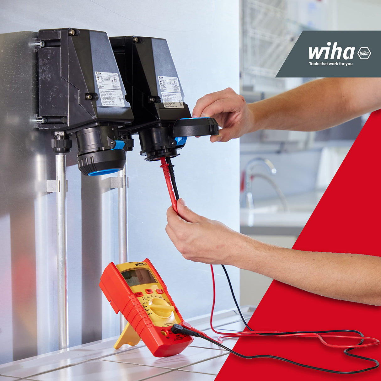 Wiha digital multimeter up to 1.000 VAC/VDC - CAT IV (45215)