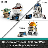 LEGO Star Wars 75416 Droide Astromecánico Chopper (C1-10P) - Juguete de Ahsoka - Figura Articulada - Cabeza Móvil Activada por Palanca y Extremidades Ajustables - Regalo para Niños y Niñas de 10+ Años