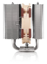 Noctua NH-D12L, Disipador de CPU de Altura Reducida y Doble Torre (120 mm, Marrón).