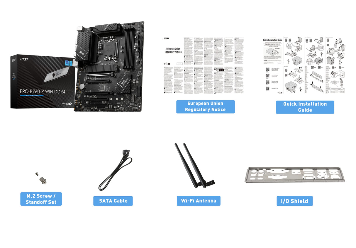Pro B760-P WiFi DDR4