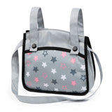 Bayer Design 17007AA Cochecito de muñeca Combi Xeo, Carro para muñecos, Bolsa, Convertible, Regulable en Altura