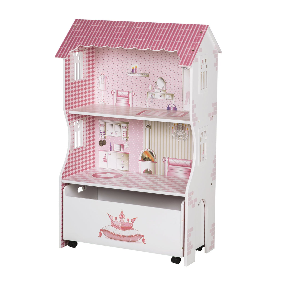 roba-kids - Casa de muñecas, Multicolor (Roba Baumann 490063)