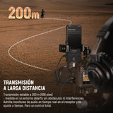 NEEWER CM28 Pro Micrófono Solapa Lavalier Inalámbrico con Estuche Carga 48KHz Audio Sin Comprimir 16 bits Cancelar Ruido Almacenar 4GB Grabación 9 Horas Compatible con iPhone iPad Android Cámara PC