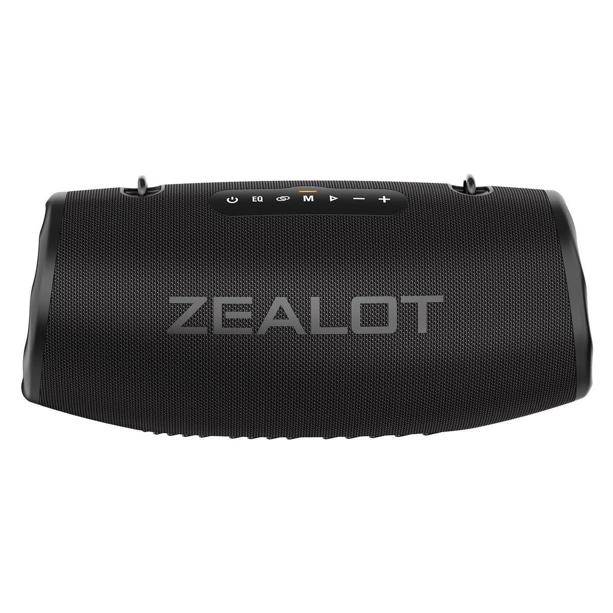 Zealot Altavoz Bluetooth Grande 80W de Potencia con Luz LED, Altavoces Inalámbricos 16000mah Batería, Autonomía de 40 Horas, Puerto de AUX, USB, Tarjeta TF, Bluetooth 5.2, IP67 Impermeable, Negro
