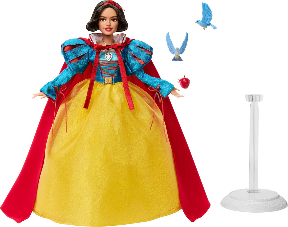 Mattel Disney Collector Blancanieves Muñeca de moda para coleccionistas con atuendo característico, inspirada en la película de acción real de Disney, regalos para niños, niñas y coleccionistas, HVY53