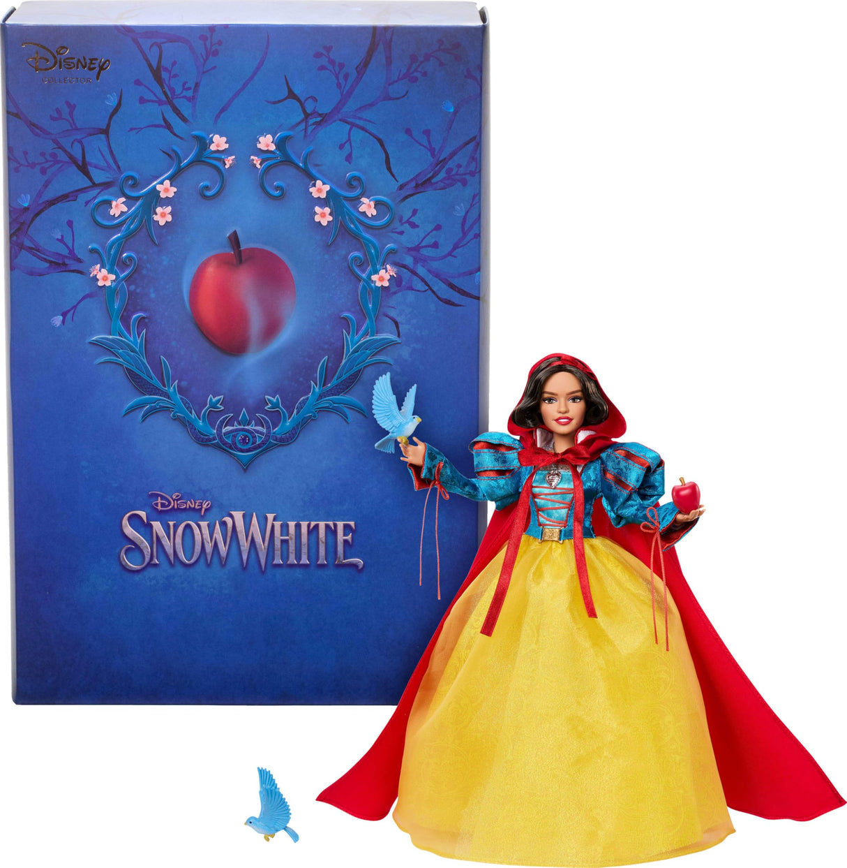 Mattel Disney Collector Blancanieves Muñeca de moda para coleccionistas con atuendo característico, inspirada en la película de acción real de Disney, regalos para niños, niñas y coleccionistas, HVY53