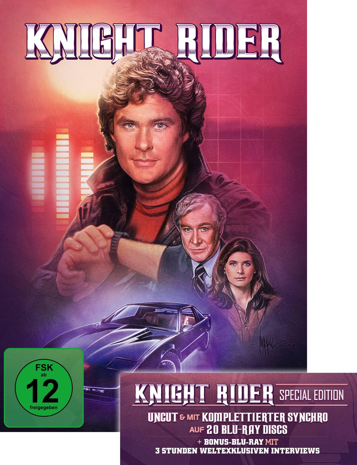 Knight Rider - Special Edition (20 Blu-rays + Bonus Blu-ray) [Alemania] [Blu-ray]