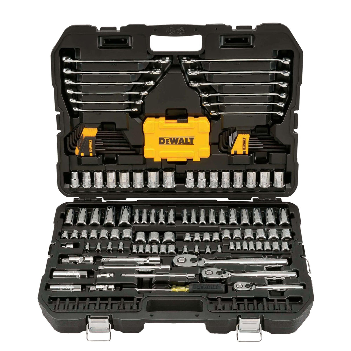 DeWalt dwmt73803 mecánica Kit de herramienta conjunto con funda (168 piezas)