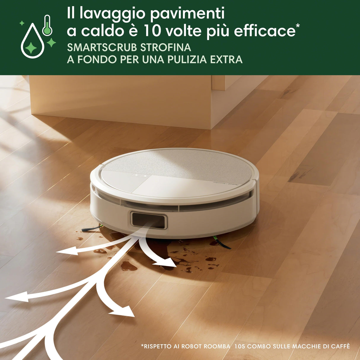 iRobot Roomba ® MAX 705 Combo Robot + AutoWash™ Dock, Blanco