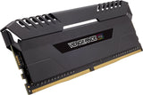 Corsair Vengeance RGB - Kit de memoria Entusiasta de 16 GB (2 x 8 GB, DDR4, 3200 MHz, C16 XMP 2.0) negro