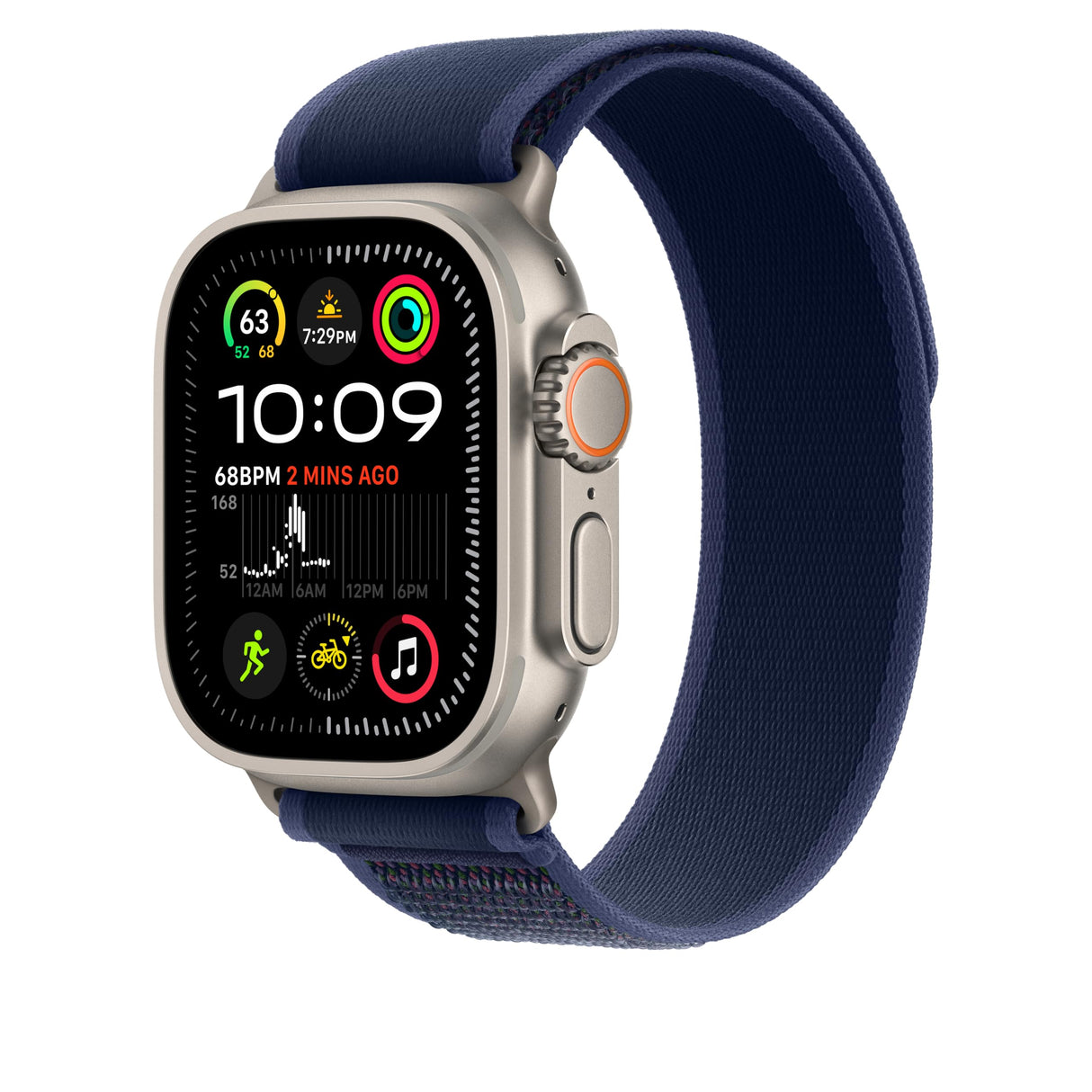Apple Watch Band - Correa Loop Trail - 49 mm - Azul - Talla M/L