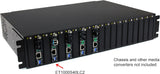StarTech.com ET1000S40LC2 - Gigabit Ethernet Media Converter 1Gbps to Multi Mode Fiber Connector, Black