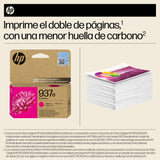 HP 937e EvoMore Magenta 4S6W7NE, Cartucho de Tinta Original Compatible con Impresoras OfficeJet 9110, 9120, 9130, 9720 e 9730