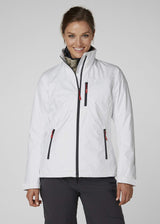 Helly Hansen W Crew Midlayer Jacket Chaqueta deportiva, Blanco, M Mujer