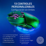 Razer Basilisk V3 Pro 35K Phantom Green Edition - Ratón de Juego RGB ergonómico inalámbrico Totalmente Personalizable (Rueda de 4 direcciones, Sensor 35K dpi, 13 Botones) Phantom Green