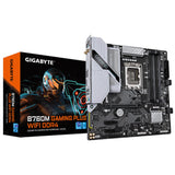 GIGABYTE Placa Base B760M Gaming Plus WiFi DDR4 - Soporta CPU Intel Core de 14ª generación, VRM de 4+1+1 Fases, DDR4 de hasta 5333 MHz (OC), 2 PCIe 4.0 M.2, Wi-Fi 6, LAN de 1 GbE, USB 3.2 Gen 1