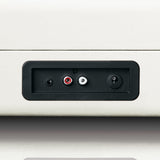 Lenco TT-115CR - Tocadiscos Bluetooth, Altavoces Integrados, Estuche Compacto Portátil Tocadiscos, USB, AUX, Adaptador 45RPM, Crema