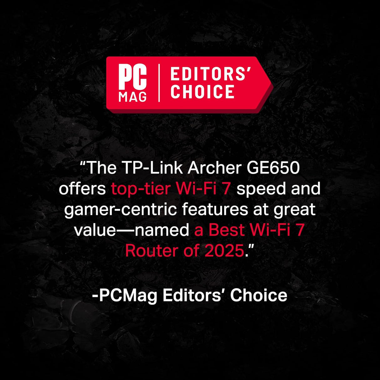 TP-Link BE11000 Tri-Band WLAN 7 Gaming Router Archer GE650 | 6-stream 11Gbit/s Supports 320MHz | 2×5G + 3×2.5G USB 3.0 Ports | Gaming Gear, Dedicated Gaming Port and Panel