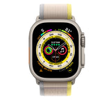 Apple Watch Correa Loop Trail amarilla/beis (49 mm) - Talla S/M