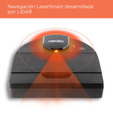 Neato D9 Smart Robot Vacuum Cleaner - D-Design, HEPA Filter, Laser Map Navigation - App Control - 200 Minutes Duration, Auto Recharge and Reset - Black