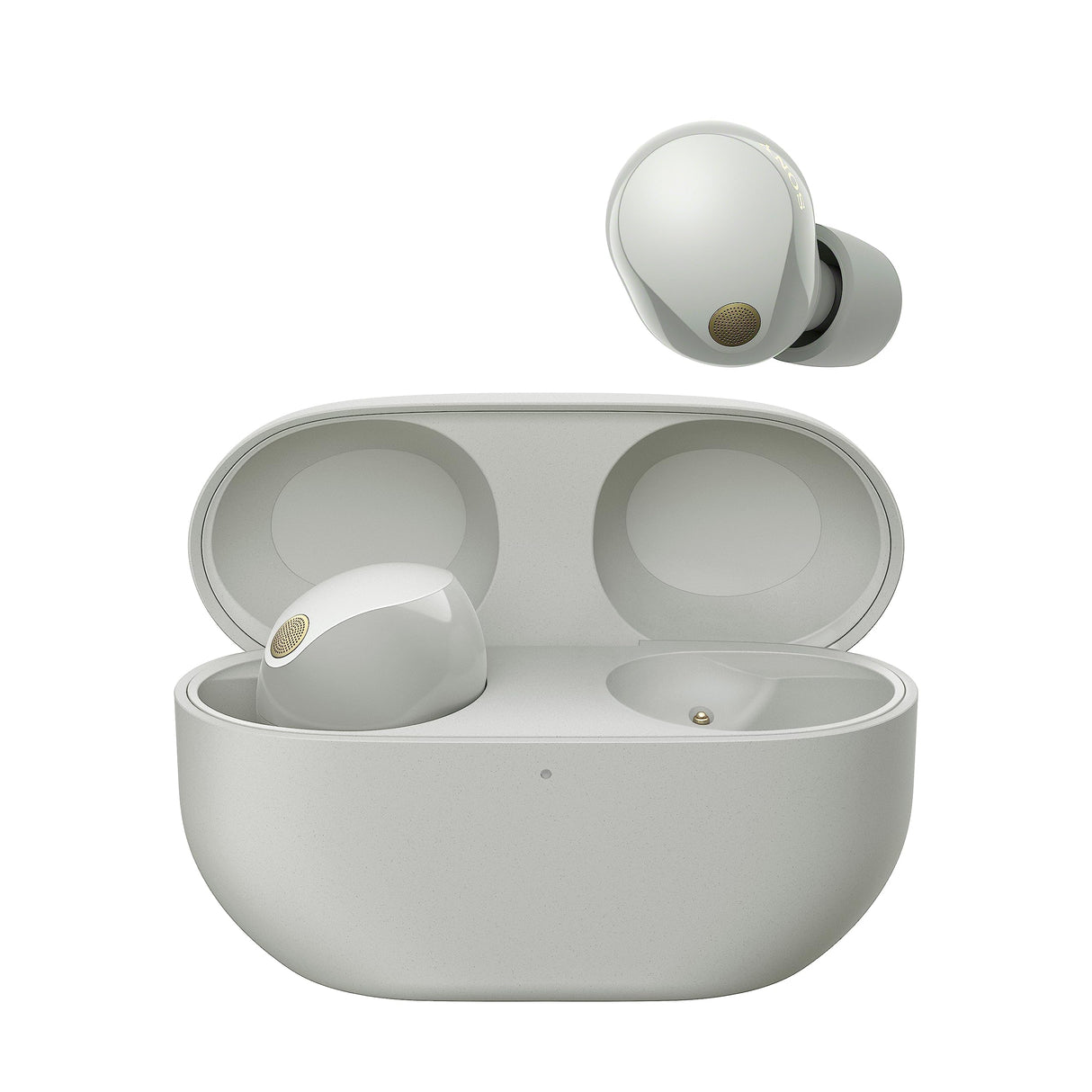 Sony Auriculares inalámbricos con Noise Cancelling WF-1000XM5, Bluetooth, Auriculares in-Ear, micrófono, hasta 24 Horas de batería, Carga rápida, IPX4, Alexa y Google Assitant, iOS y Android - Plata