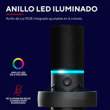 Trust Gaming 24354 GXT 255+ Onyx Micrófono Profesional con Brazo, Patrón Cardioide, con Filtro Pop, USB, LED, para Grabación, Podcasting, Streaming, Radiodifusión, Negro