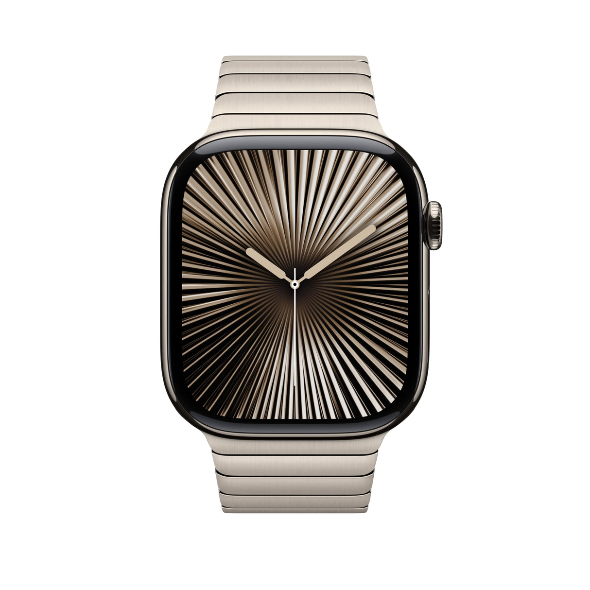 Apple Watch Band - Pulsera de eslabones - 46 mm - Natural - Talla única (se adapata a la mayoría de muñecas)