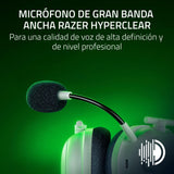 Razer Blackshark V2 Pro (Xbox) - Auriculares E-Sports Inalámbricos de Consola para Xbox S|X & One (Triforce de 50mm, HyperSpeed 2,4 GHz, Micrófono Desmontable HyperClear) Blanco